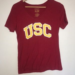 USC V-neck Tee